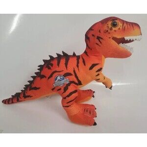 Jurassic World Dinosaur Plush Orange T Rex Toy Factory 16”